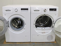 Bosch serie|4 aquastop ecosilence drive wasmachine & bosch serie|4 wasdroger - afbeelding 1 van  8