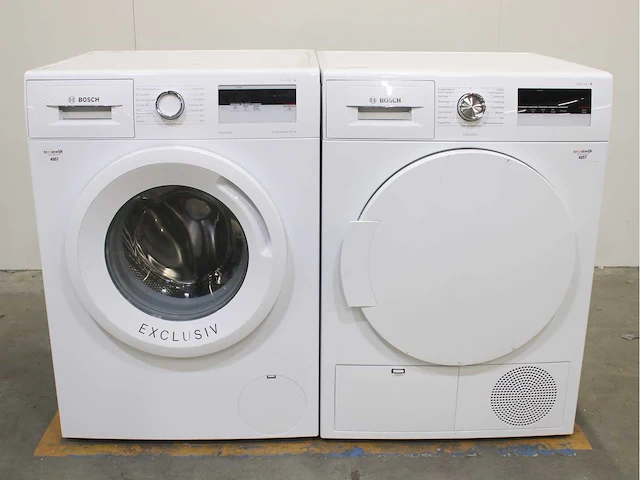 Bosch serie|4 aquastop ecosilence drive wasmachine & bosch serie|4 wasdroger - afbeelding 2 van  8