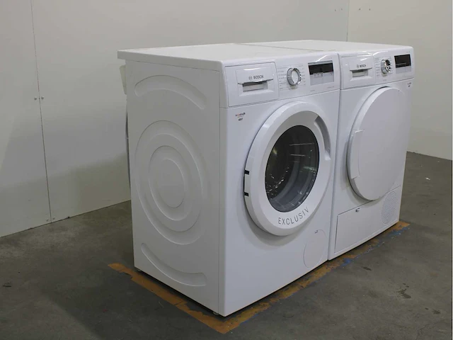 Bosch serie|4 aquastop ecosilence drive wasmachine & bosch serie|4 wasdroger - afbeelding 4 van  8