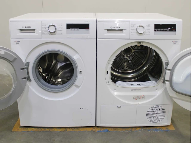 Bosch serie|4 aquastop ecosilence drive wasmachine & bosch serie|4 wasdroger - afbeelding 2 van  8