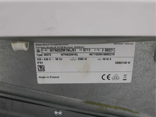 Bosch serie|4 aquastop ecosilence drive wasmachine & bosch serie|4 wasdroger - afbeelding 8 van  8