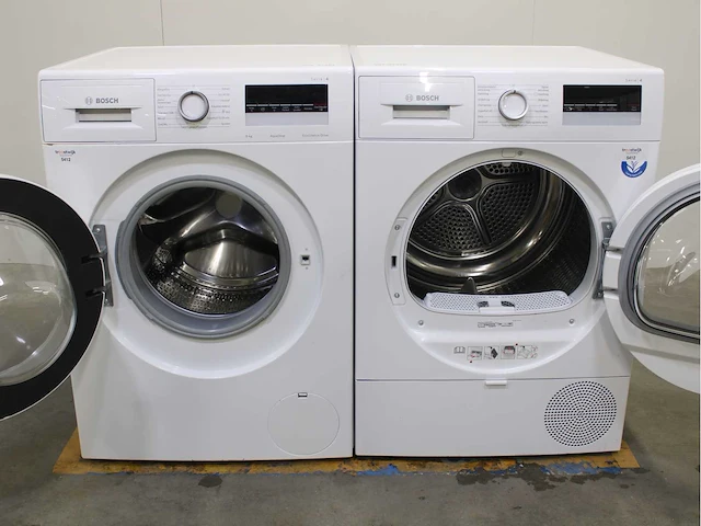 Bosch serie|4 aquastop ecosilence drive wasmachine & bosch serie|4 wasdroger - afbeelding 2 van  8