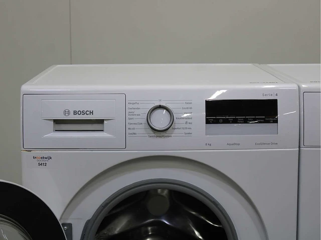 Bosch serie|4 aquastop ecosilence drive wasmachine & bosch serie|4 wasdroger - afbeelding 3 van  8
