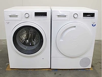 Bosch serie|4 aquastop ecosilence drive wasmachine & bosch serie|4 wasdroger - afbeelding 1 van  7