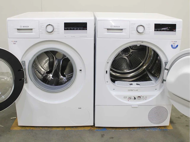 Bosch serie|4 aquastop ecosilence drive wasmachine & bosch serie|4 wasdroger - afbeelding 2 van  7