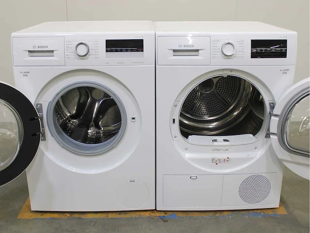 Bosch serie|4 aquastop ecosilence drive wasmachine & bosch serie|6 wasdroger - afbeelding 2 van  8