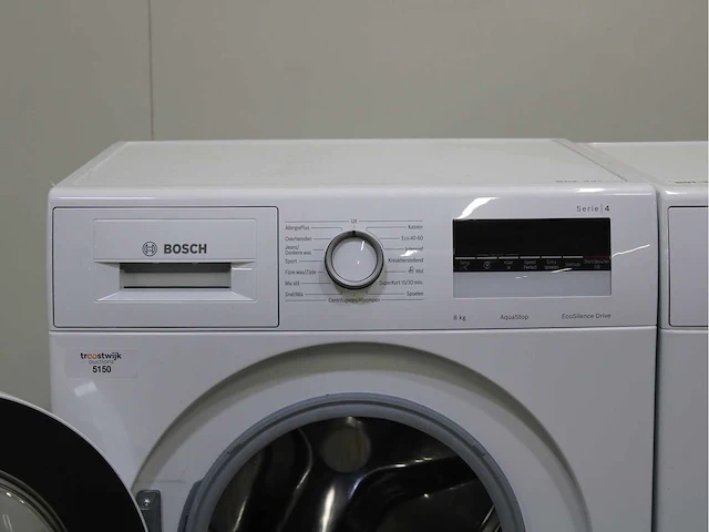 Bosch serie|4 aquastop ecosilence drive wasmachine & bosch serie|6 wasdroger - afbeelding 3 van  8