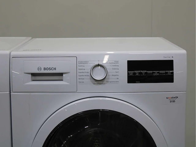 Bosch serie|4 aquastop ecosilence drive wasmachine & bosch serie|6 wasdroger - afbeelding 6 van  8