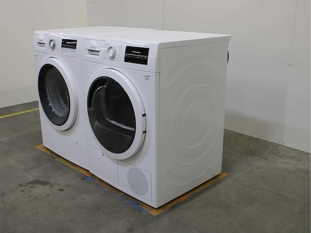 Bosch serie|4 aquastop ecosilence drive wasmachine & bosch serie|6 wasdroger - afbeelding 7 van  8