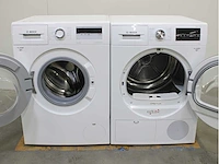 Bosch serie|4 aquastop ecosilence drive wasmachine & bosch serie|6 wasdroger - afbeelding 1 van  8
