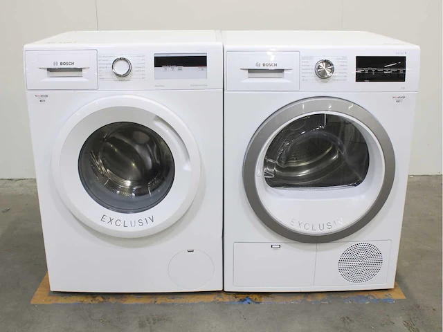 Bosch serie|4 aquastop ecosilence drive wasmachine & bosch serie|6 wasdroger - afbeelding 2 van  8