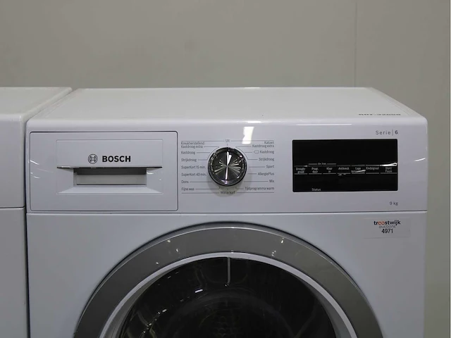 Bosch serie|4 aquastop ecosilence drive wasmachine & bosch serie|6 wasdroger - afbeelding 6 van  8