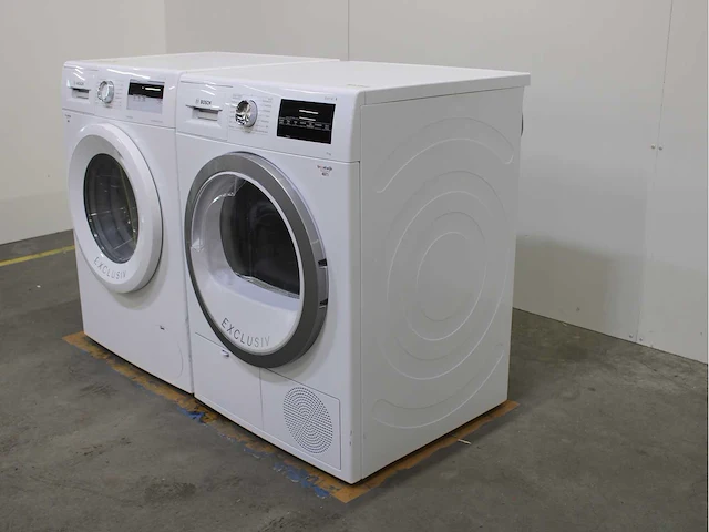Bosch serie|4 aquastop ecosilence drive wasmachine & bosch serie|6 wasdroger - afbeelding 7 van  8