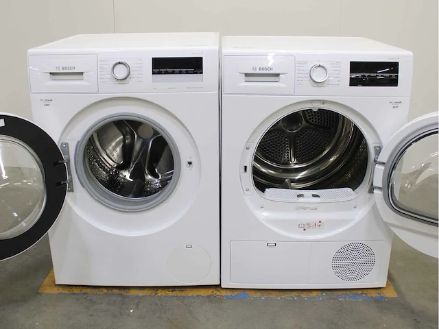 Bosch serie|4 aquastop ecosilence drive wasmachine & bosch serie|6 wasdroger - afbeelding 2 van  8