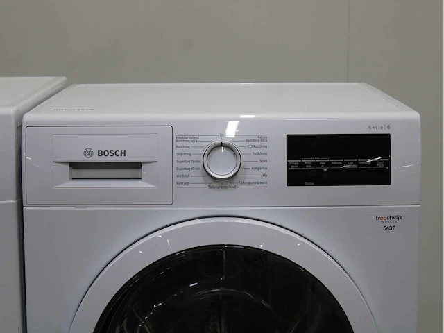 Bosch serie|4 aquastop ecosilence drive wasmachine & bosch serie|6 wasdroger - afbeelding 6 van  8