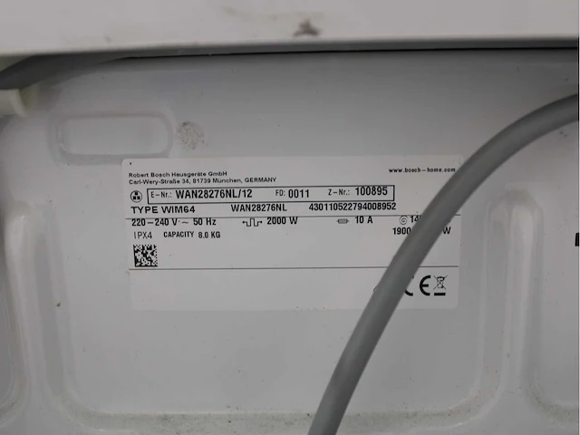 Bosch serie|4 aquastop ecosilence drive wasmachines - afbeelding 5 van  8