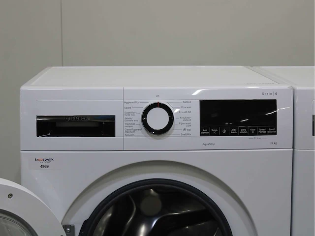 Bosch serie|4 aquastop wasmachine & bosch serie|6 selfcleaning condenser wasdroger - afbeelding 3 van  8