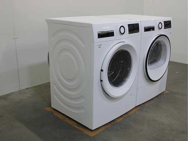 Bosch serie|4 aquastop wasmachine & bosch serie|6 selfcleaning condenser wasdroger - afbeelding 4 van  8