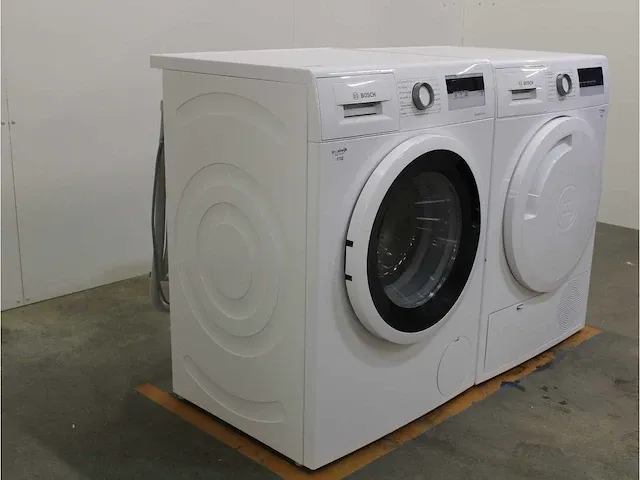Bosch serie|4 ecosilence drive wasmachine & bosch serie|4 droger - afbeelding 4 van  8
