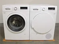 Bosch serie|4 ecosilence drive wasmachine & bosch serie|4 droger