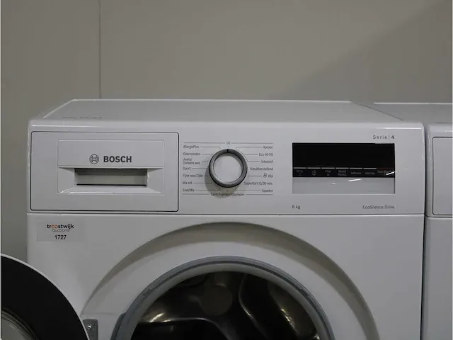 Bosch serie|4 ecosilence drive wasmachine & bosch serie|4 droger - afbeelding 3 van  8