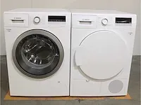 Bosch serie|4 ecosilence drive wasmachine & bosch serie|4 droger