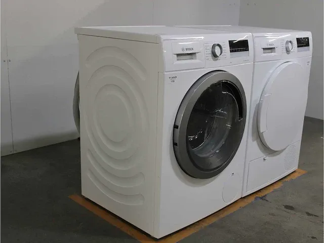 Bosch serie|4 ecosilence drive wasmachine & bosch serie|4 droger - afbeelding 4 van  8