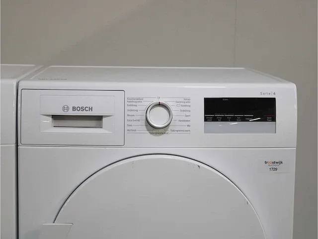 Bosch serie|4 ecosilence drive wasmachine & bosch serie|4 droger - afbeelding 6 van  8