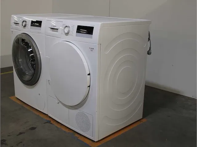 Bosch serie|4 ecosilence drive wasmachine & bosch serie|4 droger - afbeelding 7 van  8
