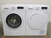 Bosch serie|4 ecosilence drive wasmachine & bosch serie|4 droger - afbeelding 1 van  8