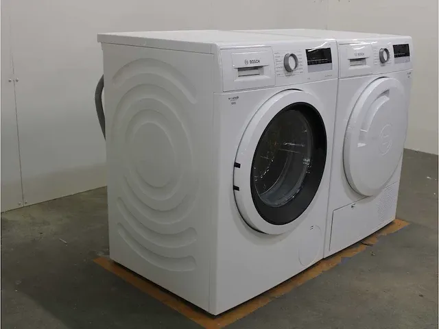 Bosch serie|4 ecosilence drive wasmachine & bosch serie|4 droger - afbeelding 4 van  8