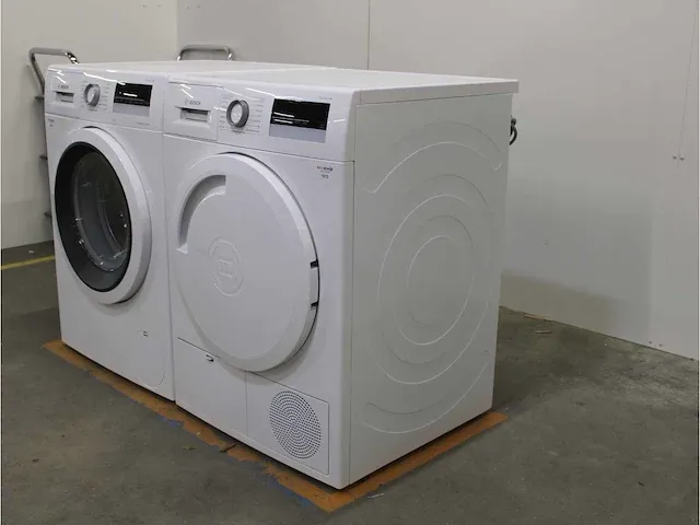 Bosch serie|4 ecosilence drive wasmachine & bosch serie|4 droger - afbeelding 7 van  8