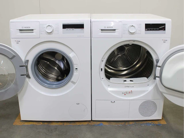 Bosch serie|4 ecosilence drive wasmachine & bosch serie|4 wasdroger - afbeelding 2 van  8
