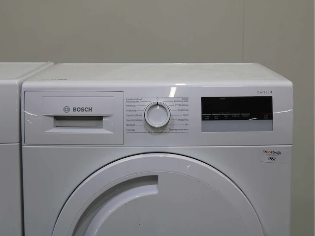 Bosch serie|4 ecosilence drive wasmachine & bosch serie|4 wasdroger - afbeelding 6 van  8