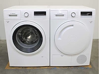 Bosch serie|4 ecosilence drive wasmachine & bosch serie|4 wasdroger - afbeelding 1 van  8