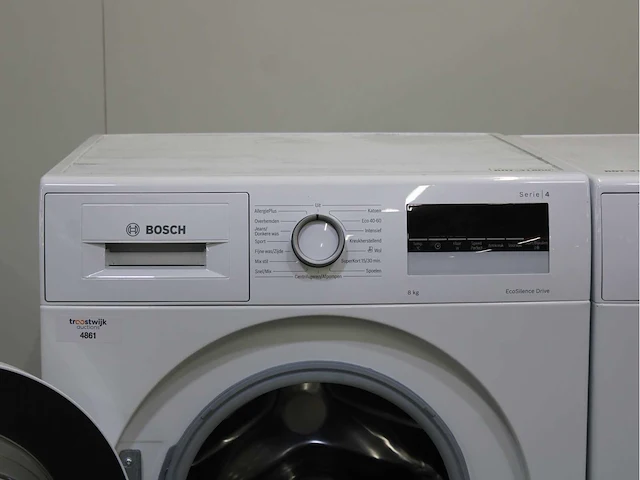 Bosch serie|4 ecosilence drive wasmachine & bosch serie|4 wasdroger - afbeelding 3 van  8
