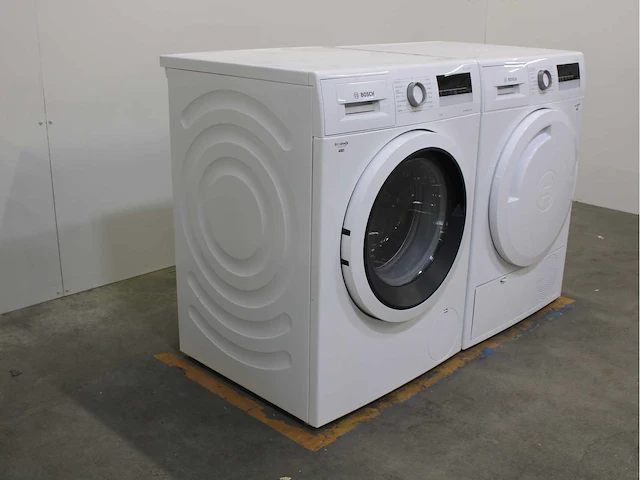Bosch serie|4 ecosilence drive wasmachine & bosch serie|4 wasdroger - afbeelding 4 van  8