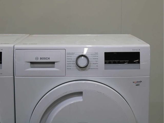 Bosch serie|4 ecosilence drive wasmachine & bosch serie|4 wasdroger - afbeelding 6 van  8