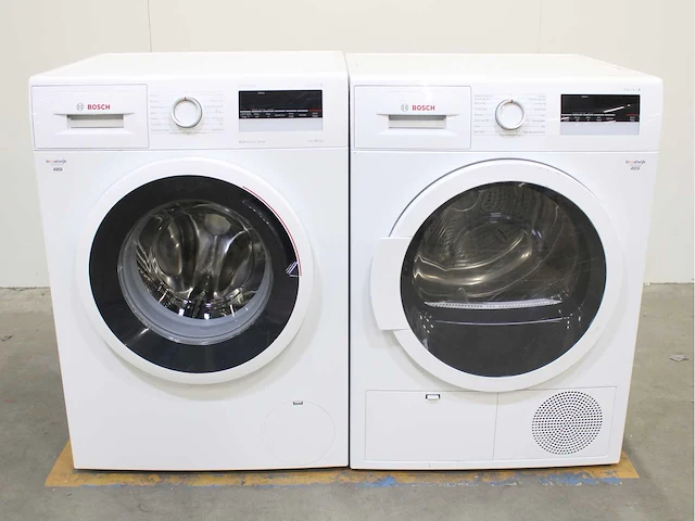 Bosch serie|4 ecosilence drive wasmachine & bosch serie|4 wasdroger - afbeelding 2 van  8
