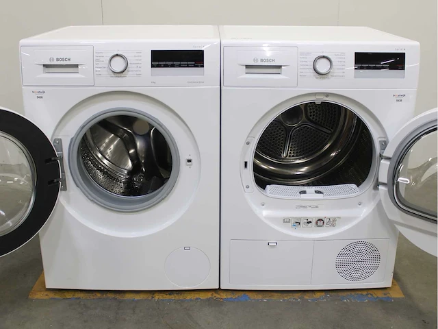 Bosch serie|4 ecosilence drive wasmachine & bosch serie|4 wasdroger - afbeelding 2 van  8