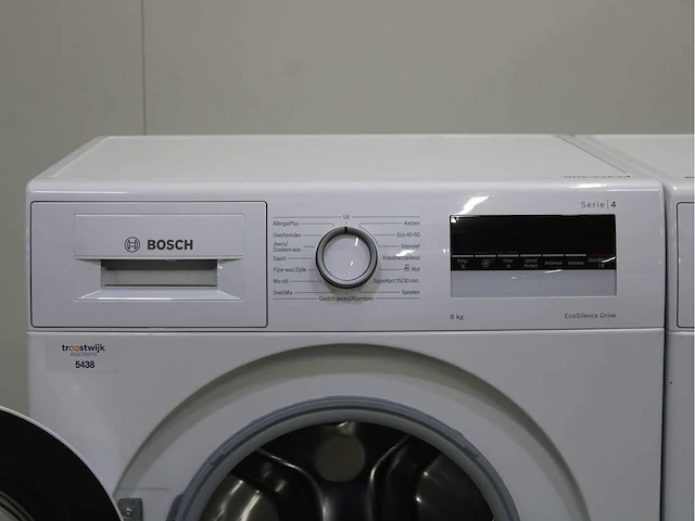Bosch serie|4 ecosilence drive wasmachine & bosch serie|4 wasdroger - afbeelding 3 van  8