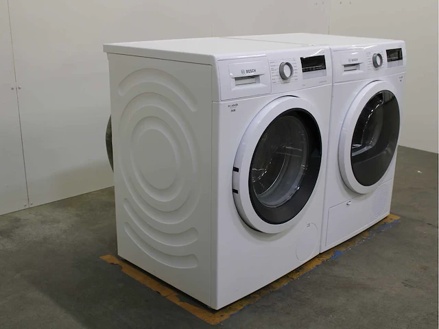 Bosch serie|4 ecosilence drive wasmachine & bosch serie|4 wasdroger - afbeelding 4 van  8