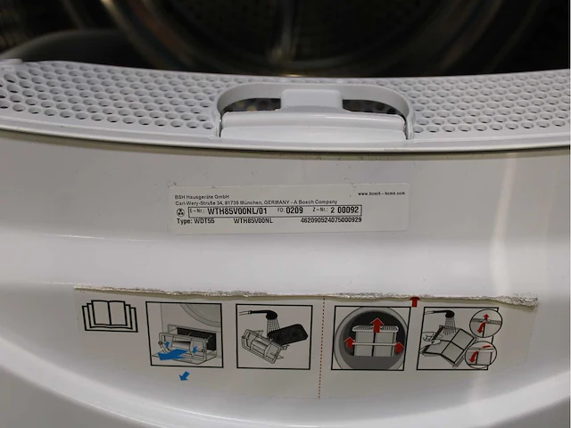 Bosch serie|4 ecosilence drive wasmachine & bosch serie|4 wasdroger - afbeelding 8 van  8