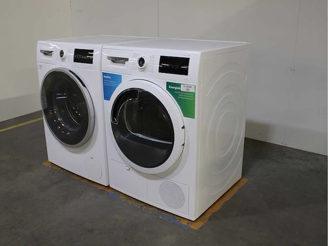 Bosch serie|4 ecosilence drive wasmachine & bosch serie|4 wasdroger - afbeelding 6 van  8