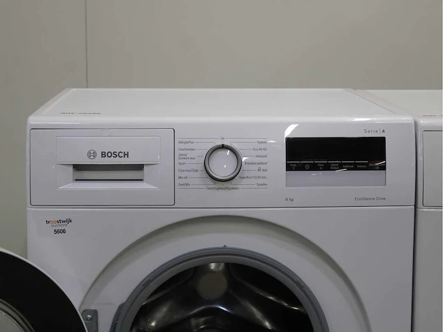 Bosch serie|4 ecosilence drive wasmachine & bosch serie|4 wasdroger - afbeelding 3 van  8