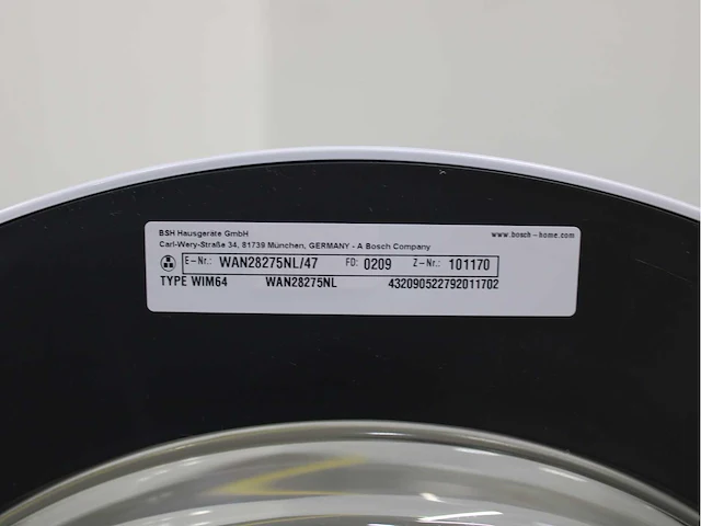 Bosch serie|4 ecosilence drive wasmachine & bosch serie|4 wasdroger - afbeelding 5 van  8