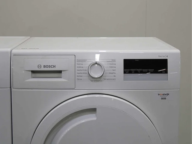 Bosch serie|4 ecosilence drive wasmachine & bosch serie|4 wasdroger - afbeelding 6 van  8