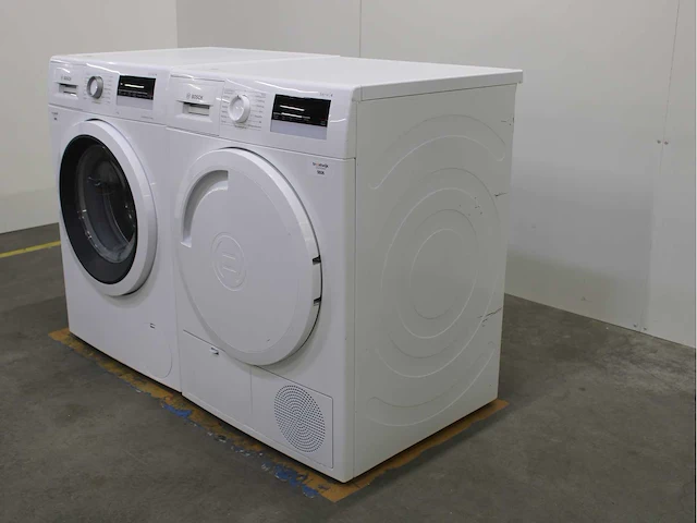 Bosch serie|4 ecosilence drive wasmachine & bosch serie|4 wasdroger - afbeelding 7 van  8