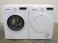 Bosch serie|4 ecosilence drive wasmachine & bosch serie|4 wasdroger - afbeelding 1 van  8