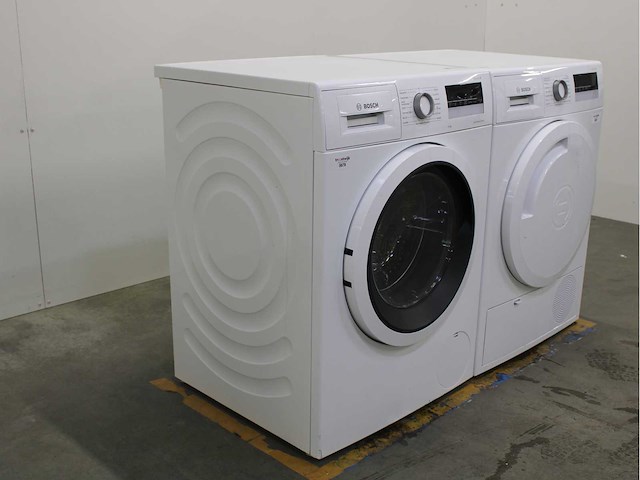 Bosch serie|4 ecosilence drive wasmachine & bosch serie|4 wasdroger - afbeelding 4 van  8